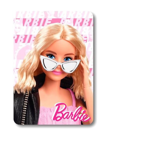 Barbie plaid decke 100x140cm - plaid,