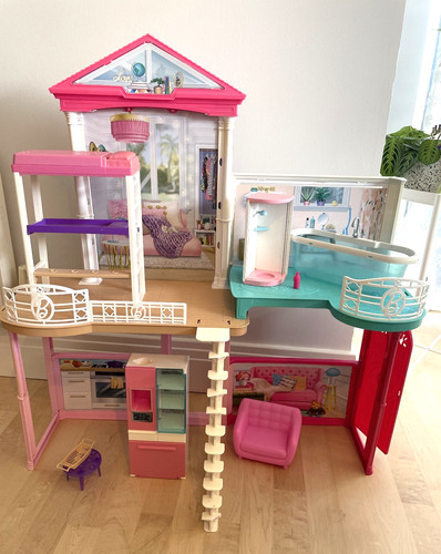 Barbie puppenhaus mit - mit, möbeln